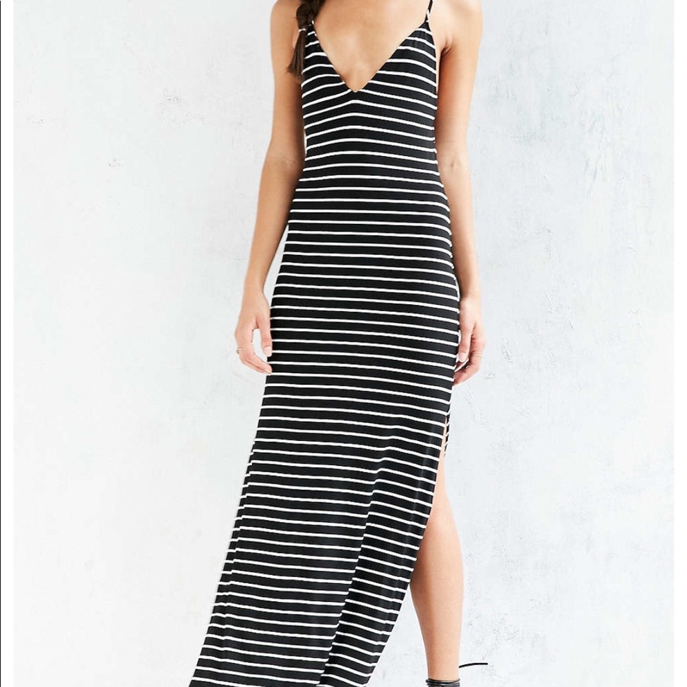 Urban Outfitters striped maxi
